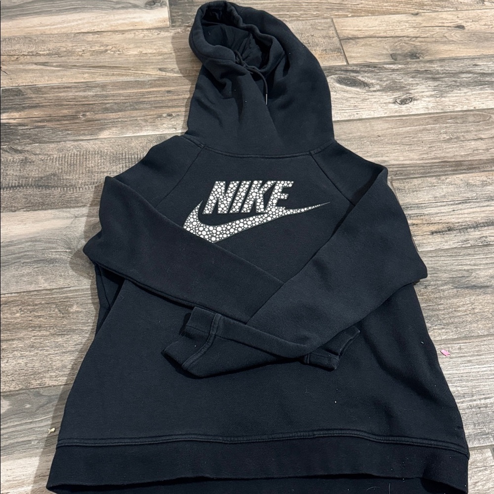 Women Black Nike hoodie